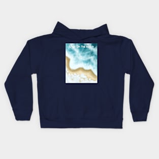 SNOW ON THE BEACH TITLE Kids Hoodie